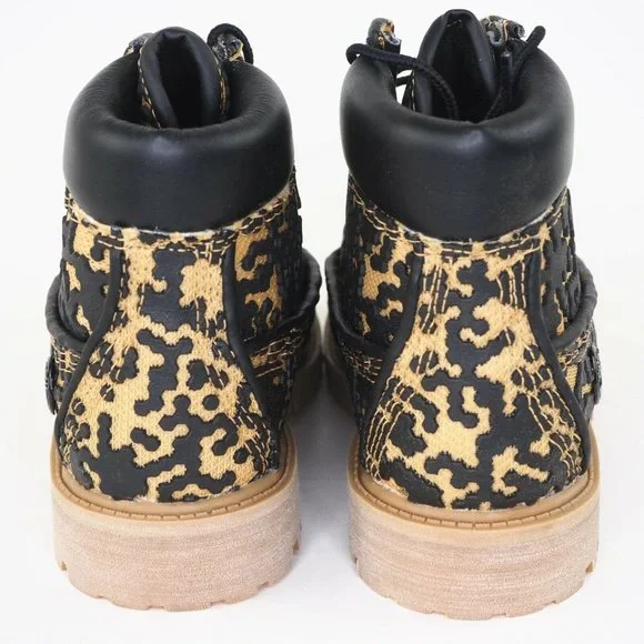 Timberland 6 Inch Classic Vent Tech Series Boys Boots Leather Wheat - Picture 5 of 11